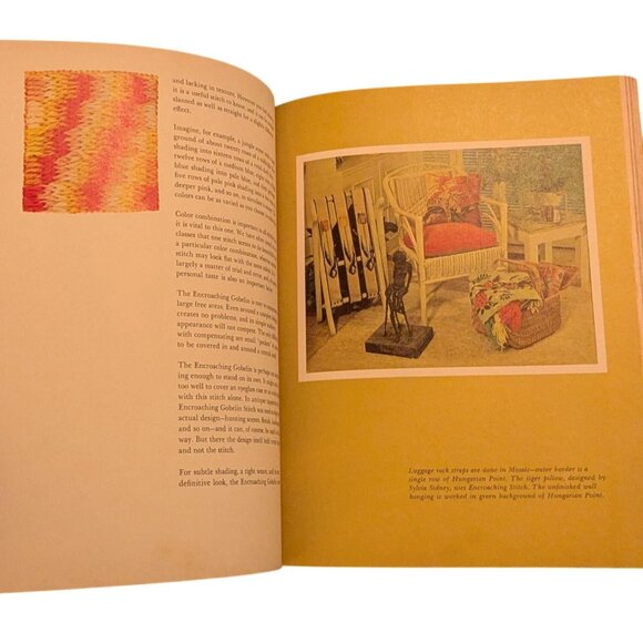 The New York Times Book of Needlepoint by Elaine Slater Hardcover 1973 Quadrangl - Picture 15 of 16